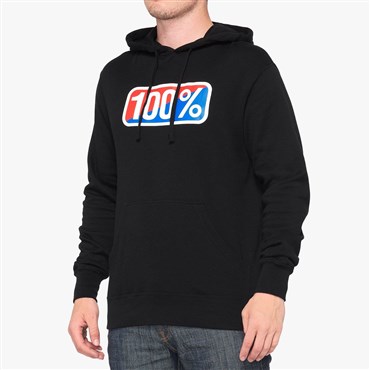 100% Classic Hooded Pullover Sweatshirt