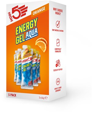 High5 Energy Gel Aqua 5 X 66g Sachet