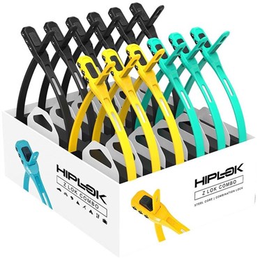 Hiplok Z-lok Combo Reuseable Tie - Box Of 12