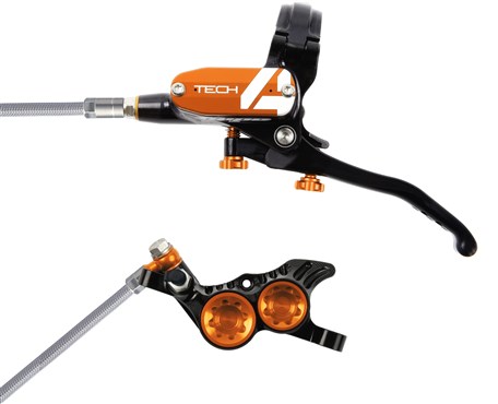 Hope Tech 4 V4 Brakes Braided No Rotor