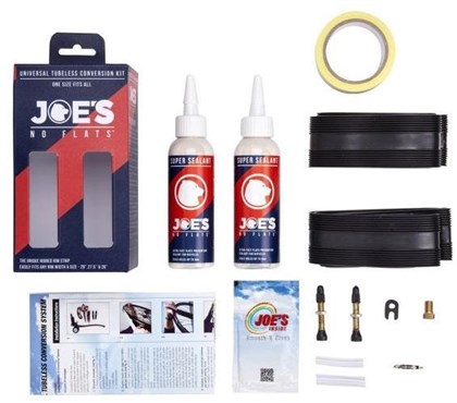 Joes No Flats Super Sealant Universal Tubeless Kit