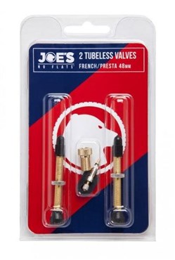 Joes No Flats Tubeless Presta Valves Pair