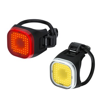 Knog Blinder Mini Square Usb Rechargeable Light Set