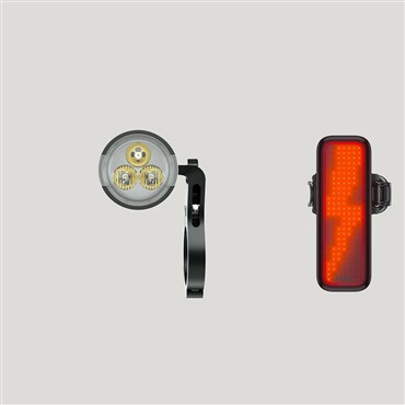 Knog Pwr Trail 1100landBlinder V Bolt Usb Rechargeable Light Set