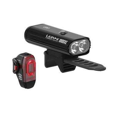 Lezyne Connect Smart 1000xl/ktv Smart Usb Rechargeable Light Set