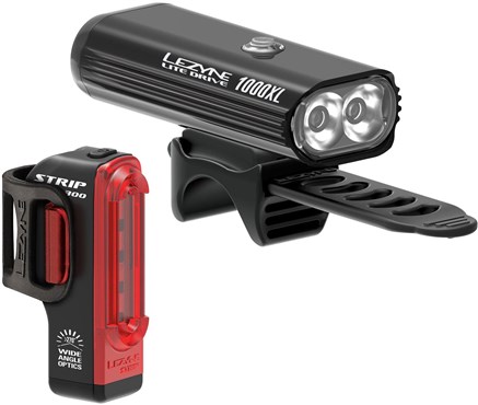 Lezyne Lite Drive 1000xl/strip Pro Light Set