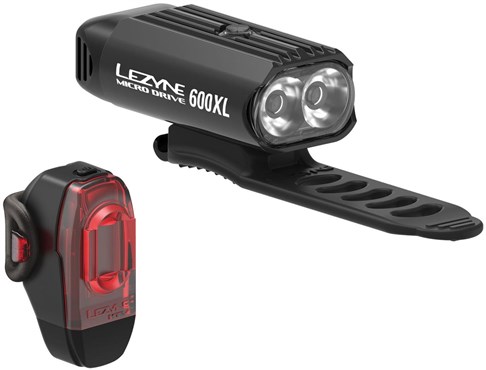 Lezyne Micro Drive 600xl/ktv Usb Rechargeable Light Set