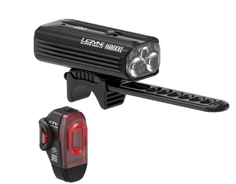 Lezyne Super Drive 1600xl/ktv Pro Smart Usb Rechargeable Light Set