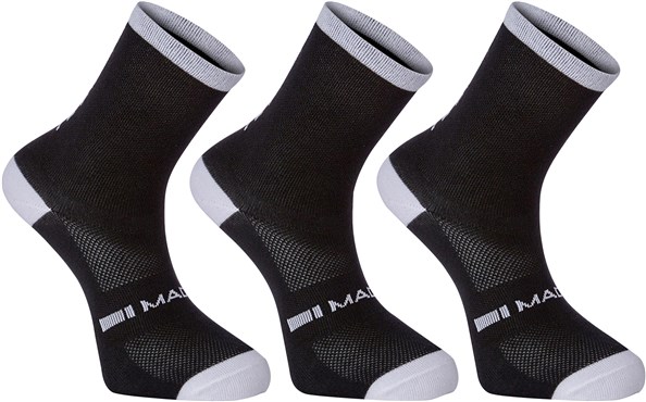 Madison Freewheel Coolmax Mid Socks Triple Pack