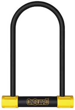 Onguard Bulldog Long Shackle U-lock - Silver Sold Secure Rating