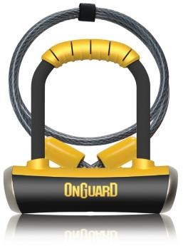 Onguard Pitbull Mini Dt Shackle Lock With Cable