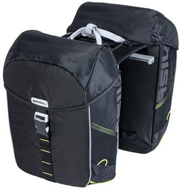 Basil Miles Double Pannier Bag Mik