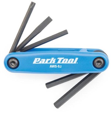 Park Tool Aws92c Fold-up Hex Wrench And Screwdriver Set