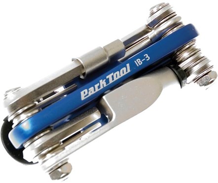 Park Tool Ib3c I-beam Mini Fold-up Hex Wrench ScrewdriverandStar-shaped Set