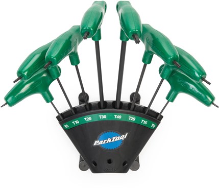 Park Tool Ph-t1.2 P-handled Torx Compatible Driver Set With Holder