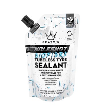 Peatys Holeshot Biofibre Tubeless Tyre Sealant