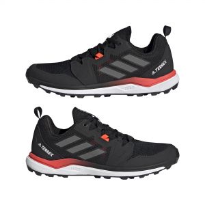 Adidas Terrex Agravic Trail Running Shoes  Black/red