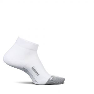 Feetures Elite Max Cushion Low Cut Socks  White