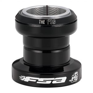 Fsa The Pig 1 1/8 Inch Threadless Headset - Ec34/28.6 - Ec34/30  Black
