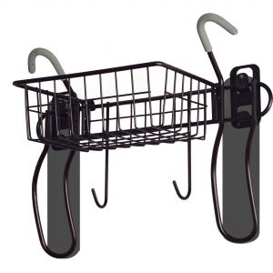 Gear Up Off The Wall Double Bike Vertical Rack  Black