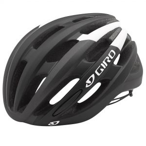 Giro Foray Road Helmet - Matte Black / White - Large (59-63cm)  Black