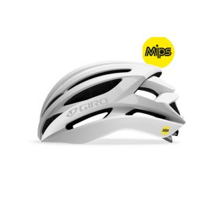 Giro Syntax Mips Road Helmet  Silver/white