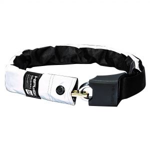 Hiplok V1.5 Wearable Chain Lock - High Viz  Black/white