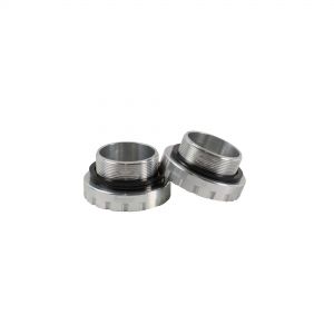 Hope Technology Stainless Bottom Bracket Cups - 30mm Axle - Silver  Silver