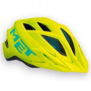 Met Crackerjack Kids Helmet - Colour: Safety Yellow - Size: 52-57cm  Blue