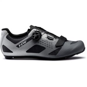Northwave Storm Carbon Road Cycling Shoes  Black/grey/silver