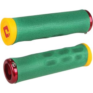 Odi Dread Lock Lock-on Grips  Green/red/yellow