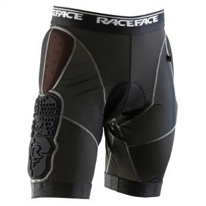 Race Face Flank Liner D30 Shorts - Stealth Black - Large  Black