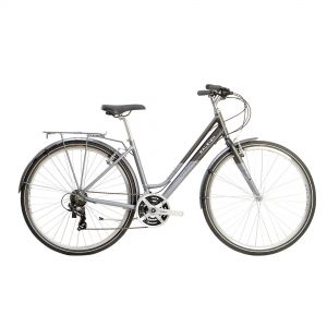 Raleigh Pioneer Low Step Hybrid Bike - 2021  Grey/silver