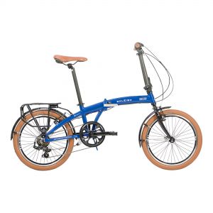 Raleigh Stow-a-way Folding Bike  Black/blue/brown