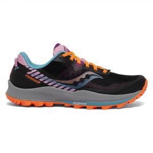 Saucony Peregrine 11 Womens Running Shoes  Black