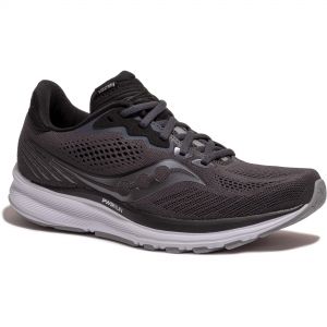 Saucony Ride 14 Womens Running Shoes  Black/grey