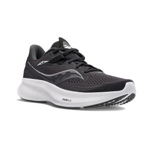 Saucony Ride 15 Running Shoes  Black/white