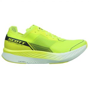 Scott Speed Carbon Rc Running Shoes  White/yellow