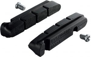 Shimano Br-9000 R55c4 Cartridge-type Brake Inserts And Fixing Bolts  Pair