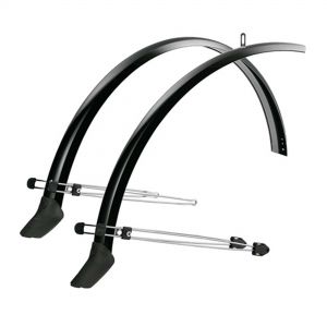 Sks Commuter Mudguards - 26 Inch X 60mm Black - With Mud Flap  Black