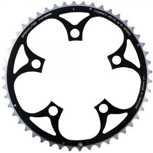 Ta Compact 94 Bcd 5 Arm Chainrings - Middle 32t Silver  Silver