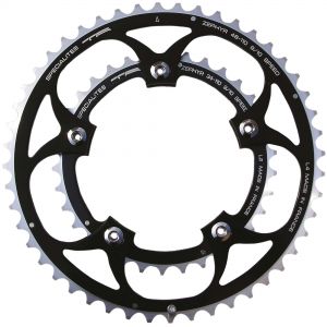 Ta Zephyr 110 Bcd Chainrings - Middle 110 36t Silver  Silver