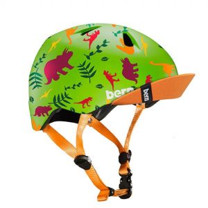 Bern Tigre Kids Helmet  Green/orange