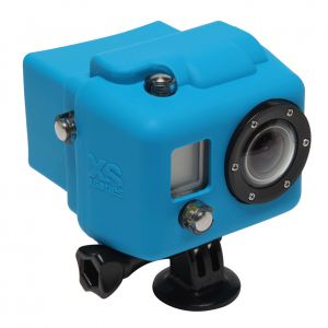 Xsories Hooded Silicone Case For Hd Hero Camera - Blue  Blue