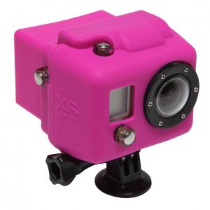 Xsories Hooded Silicone Case For Hd Hero Camera - Pink  Pink