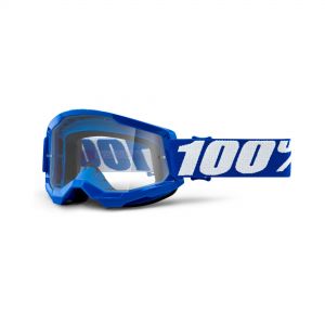 100% Strata 2 Goggles  Blue/clear
