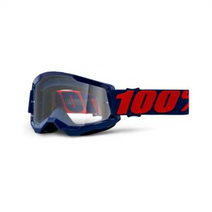 100% Strata 2 Goggles  Blue/red