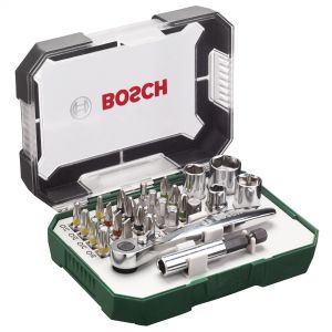 Bosch 26 Piece ScrewandRachet Set