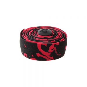 Cinelli Macro Splash Cork Handlebar Tape  Black/red