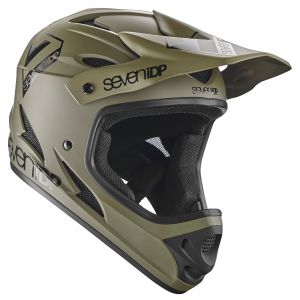 7idp M1 Full Face Helmet  Green